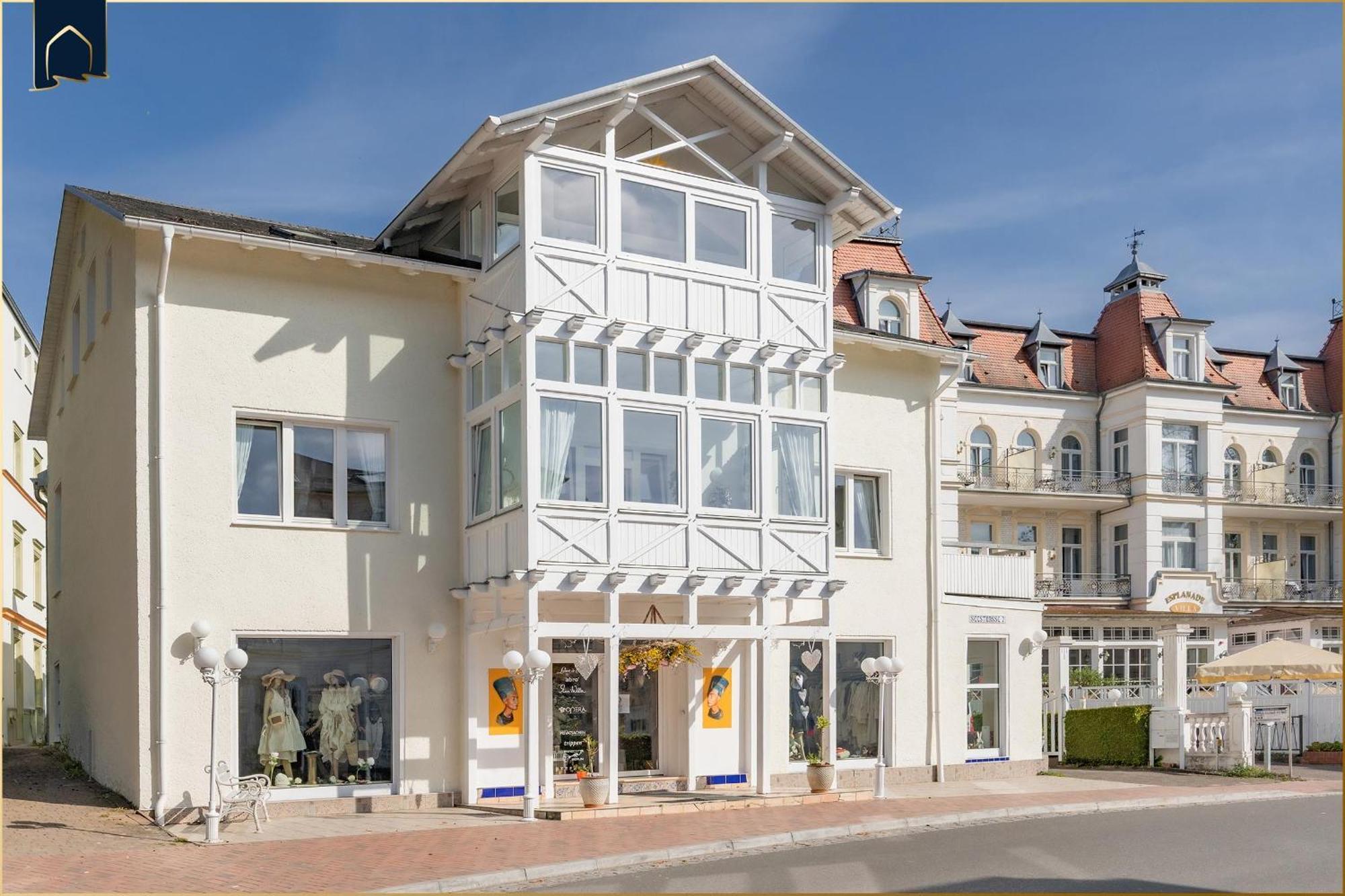 Haus Mertin Whg 2 Seewind Ostseebad Heringsdorf Exterior foto